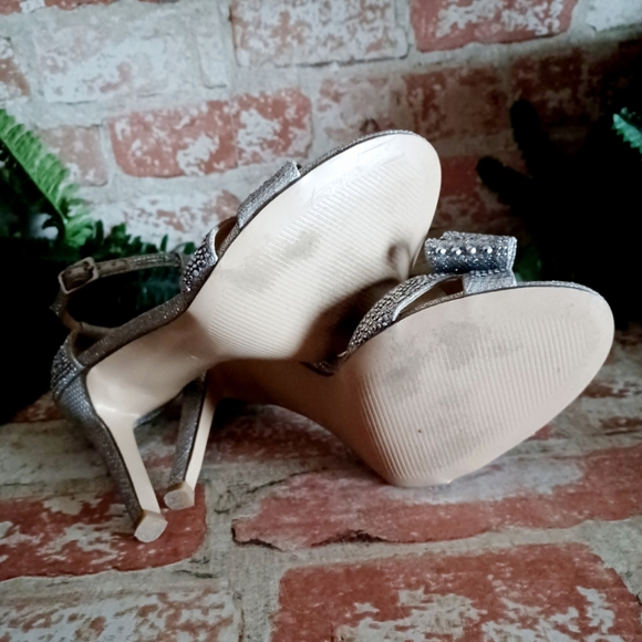 Kate Preston Lula Rhinestone Bow Ankle Sandal - Picture 8 of 16